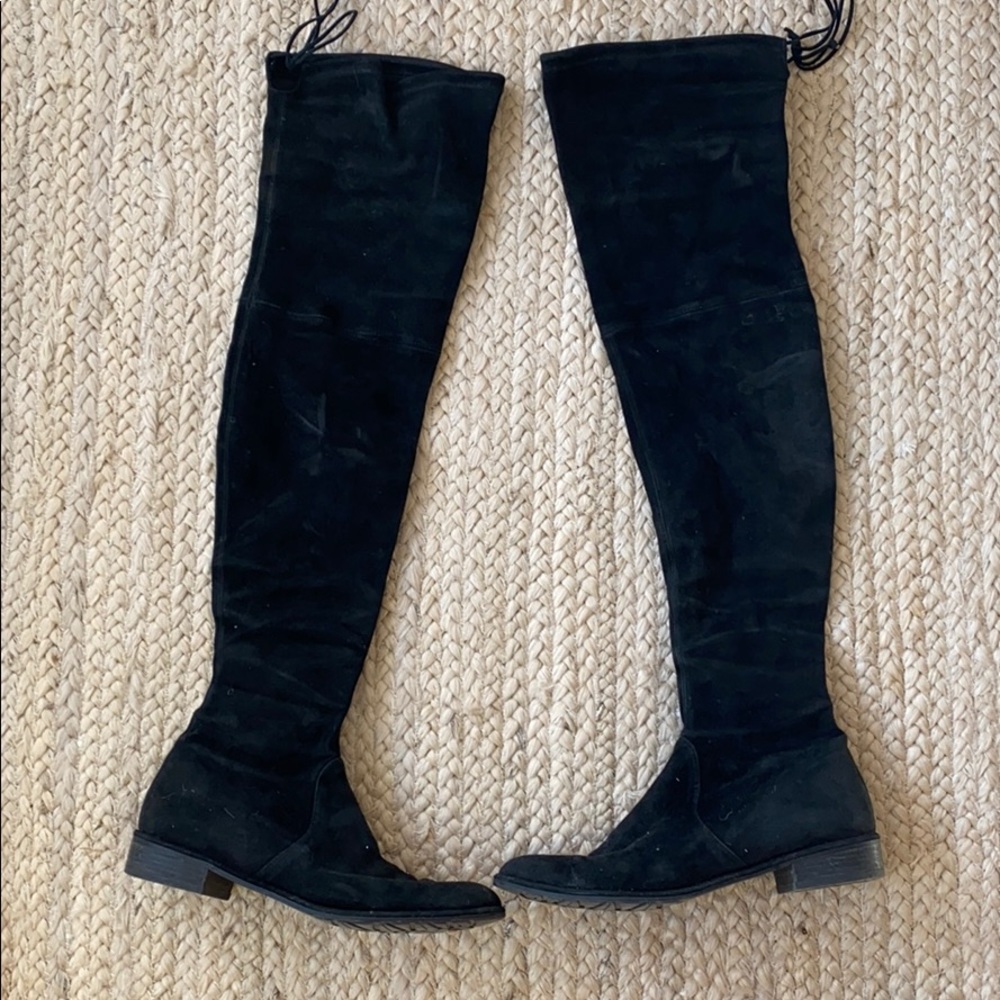 Stuart Weitzman lowland suede over the knee boot